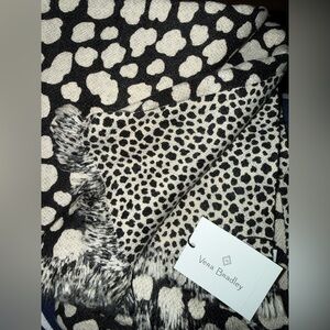 Vera Bradley Leopard Pattern Wrap Star Scarf